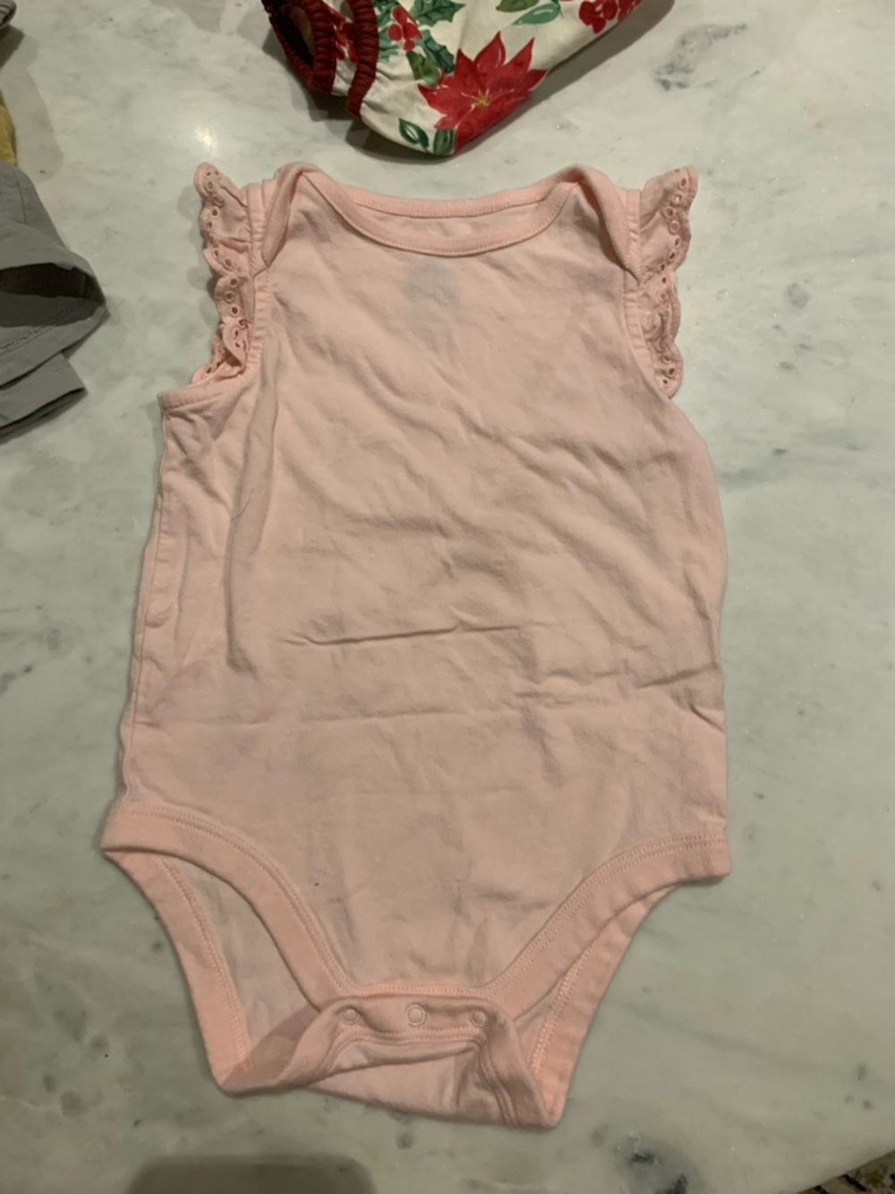 Baby Gap eyelet bodysuit